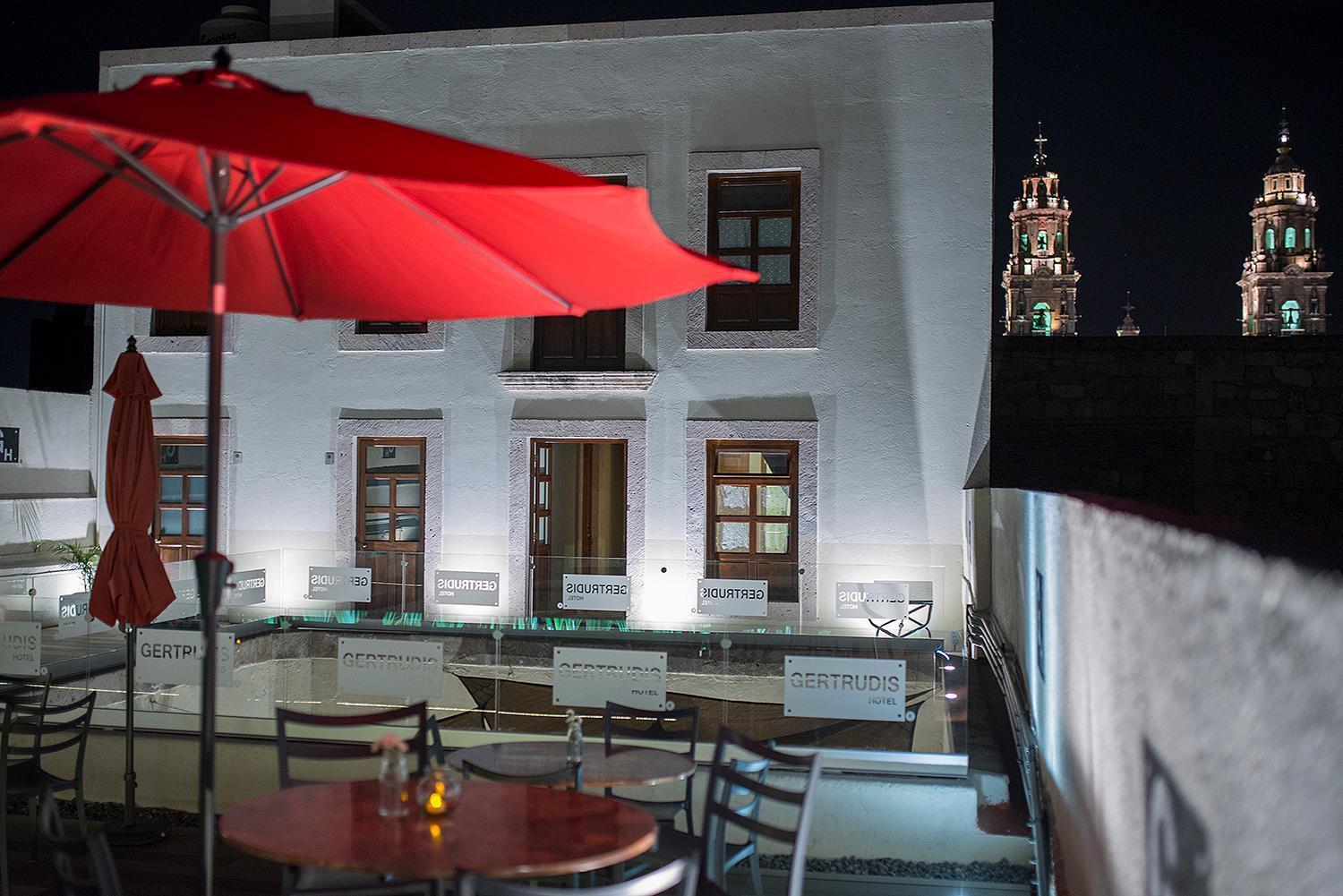 Gertrudis Hotel Morelia Kültér fotó